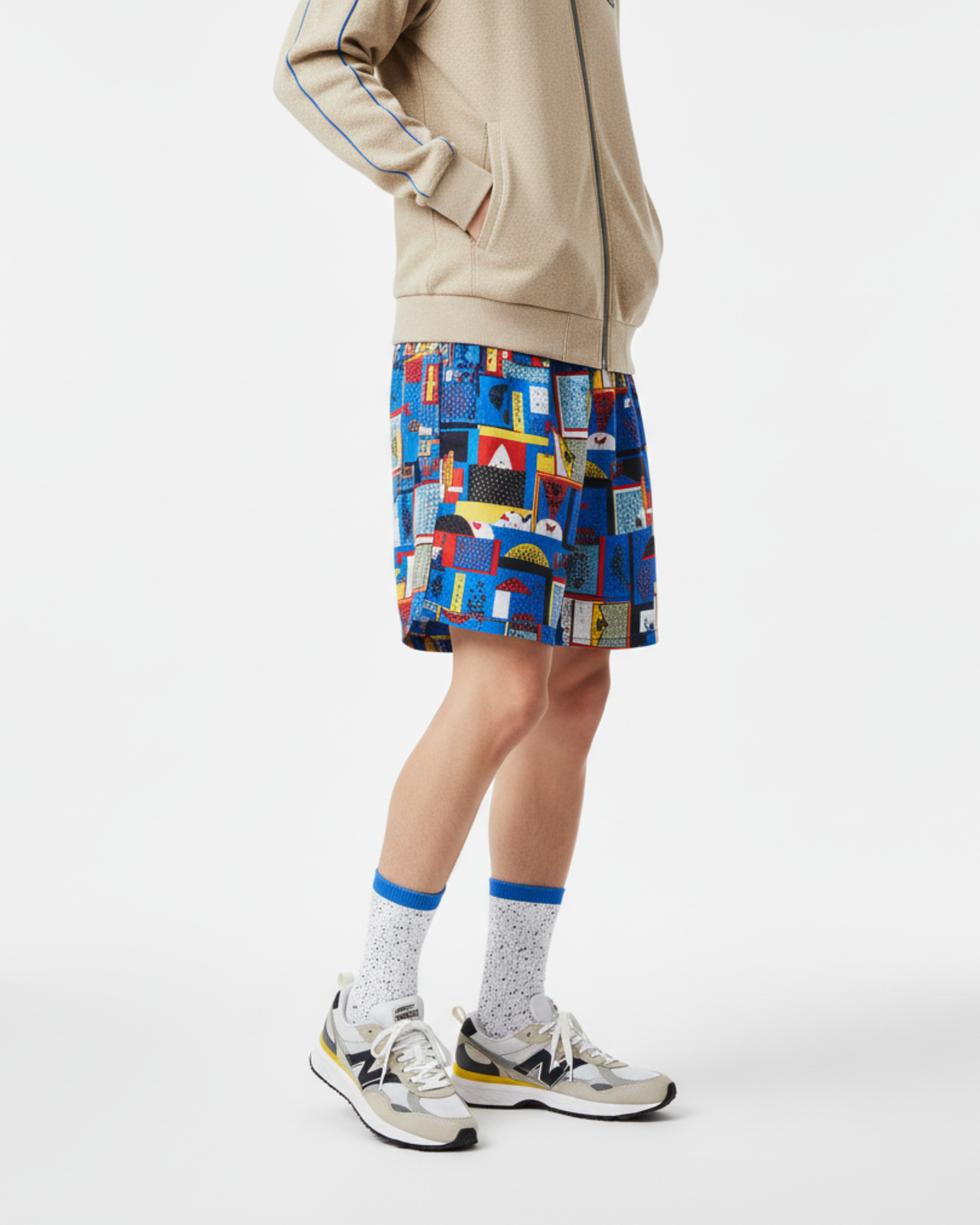 Pop-Art Print Shorts